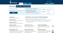 Desktop Screenshot of misk.com